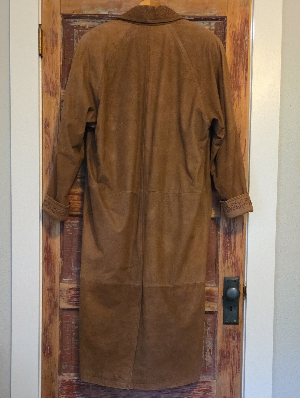 Vintage G-III Annie Oakley Leather Duster Jacket - Picture 3 of 15